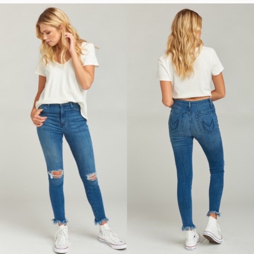 Show Me Your Mumu Soho Zip Up Skinnies